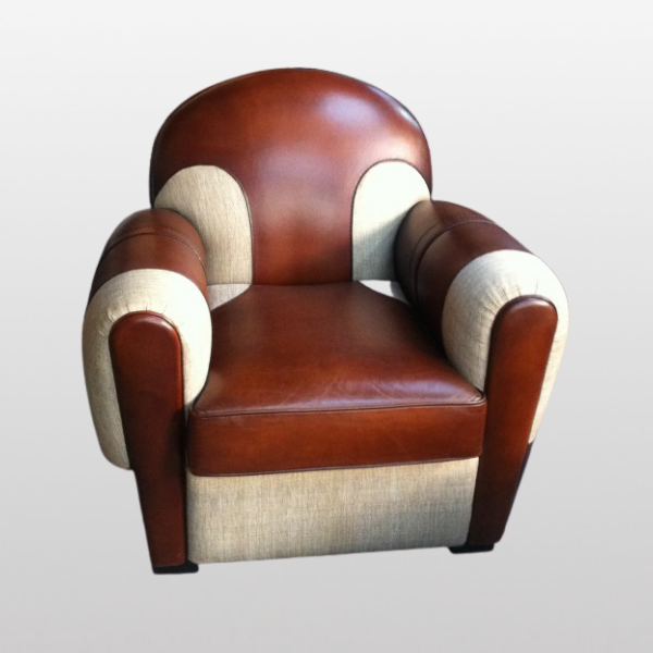 Fauteuil Club Tissus - Face
